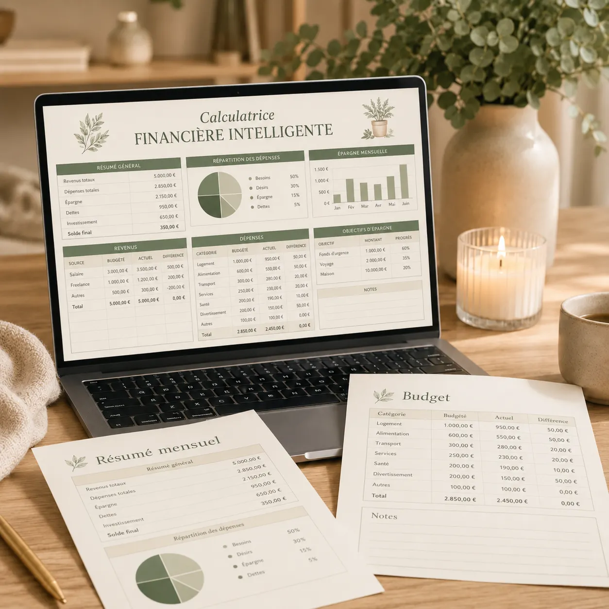 Calculatrice Financière Intelligente